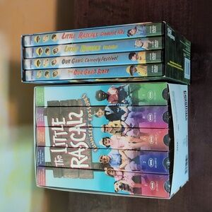 The Little Rascals VHS and DVD Collection Funniest Episodes And For Pack DVD Set